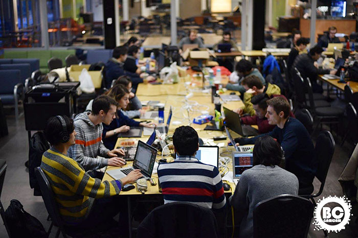 game jammers at desk, photo by JunHa Pyeon
